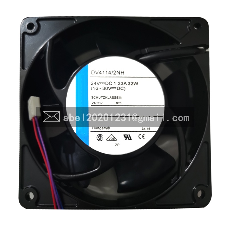 SZ ยี่ห้อใหม่ DV4114/2NH DV 4114/2NH 24VDC COOLING FAN 12038 120*120*38MM