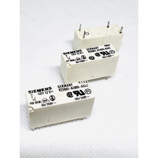 รีเลย์ relay SIEMENS  12V V23061-A1005-A302 8a 250v   4pin