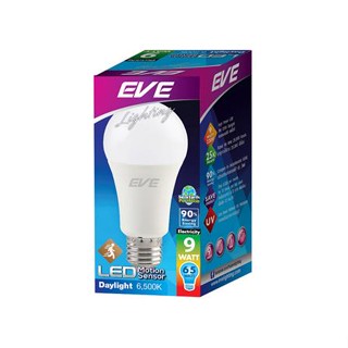 หลอด LED EVE A60 MOTION SENSOR DAY LIGHT E27 9 วัตต์