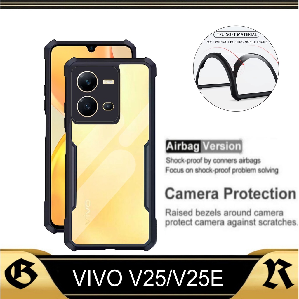 VIVO V25 5Gกรณี2022 VIVO V25E 2022 โปร่งใสSoftcaseปลอกVIVO V25 5G 2022 VIVO V25E 2022