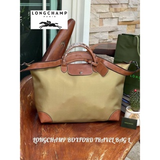 LONG//CHAMP BOXFORD TRAVEL BAG L กระเป๋าเดินทางขนาดใหญ่  Code:B2D0070166 แบรนด์แท้ 100% งาน Outlet