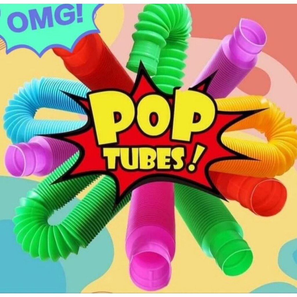 ส่งจากไทย‼️Pop Tube ท่อยืดหด‼️ค่าส่งถูก‼️คลายเครียด สําหรับเด็ก fidget pop it ท่อ