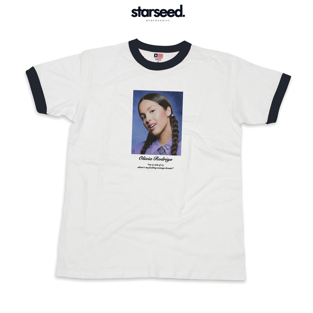 OLIVIA RODRIGO - YEARBOOK เสื้อยืด RINGER