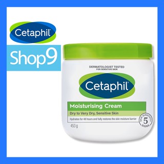 CETAPHIL MOISTURIZING CREAM  453 G  (หมดอายุ 02/25 )เซตาฟิล มอยส์เจอไรซิ่งครีม 453 กรัม