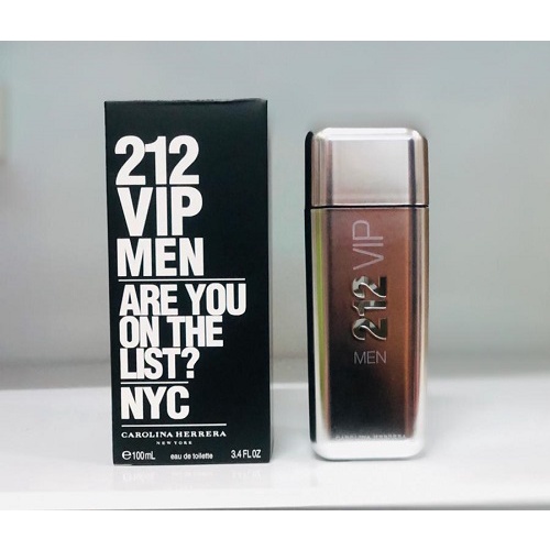 Carolina Herrera 212 Vip Men are you on the list? Nyc Edt 100ml