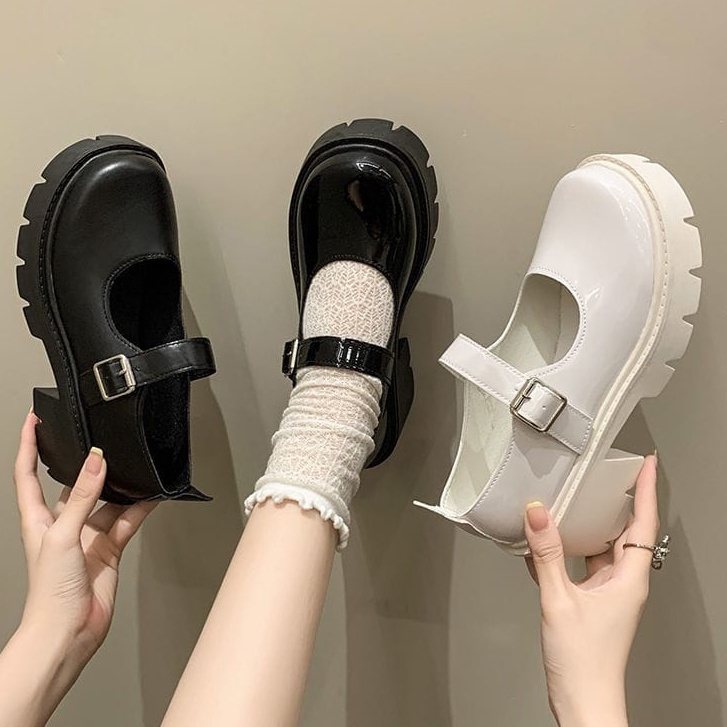 ผู้หญิง Glossy MFW11-W07 Matte Gomuzhi Boot รองเท้าส้นสูงกลางแจ้งแฟชั่นรองเท้าคอสเพลย์