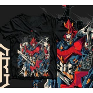 เสื้อยืดผ้าฝ้ายพิมพ์ลายแฟชั่น เสื้อยืด พิมพ์ลาย Voltes V - Iconic Mecha Series Senpai สําหรับผู้ชาย และผู้หญิง