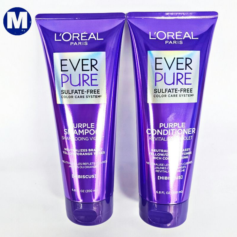 แชมพู loreal everpure แชมพู ม่วง ยาสระผมม่วง แชมพูเทา ยาสระผมสีม่วง แชมพูสี