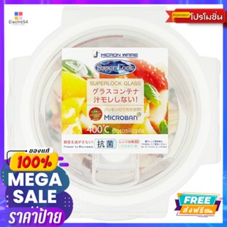 SUPER LOCK กล่องอาหารแก้ว#6081 325ML.SUPER LOCK GLASS FOOD BOX#6081 325ML.