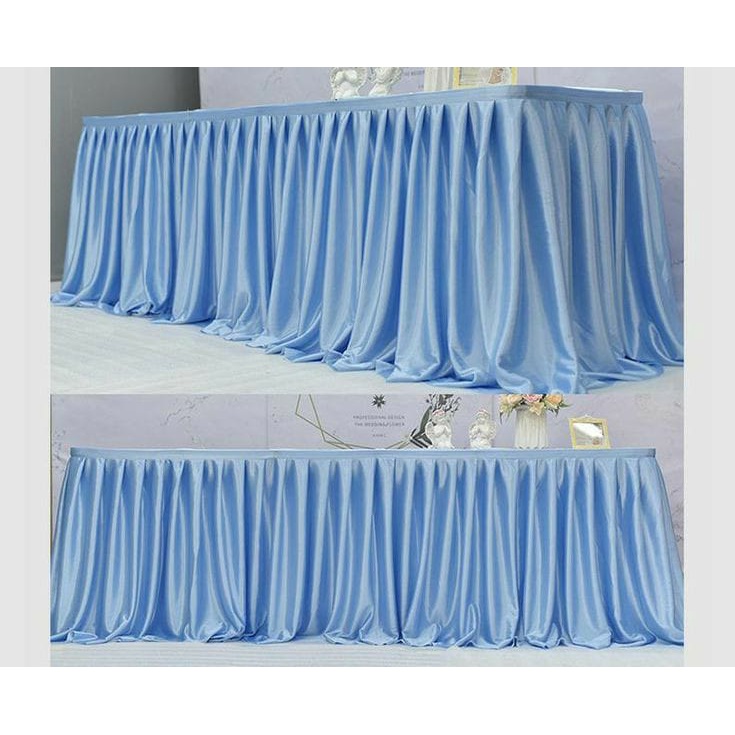 TABLE DECORATION/TABLE SKIRT/TABLE SKIRT WITH TASSEL TABLE SUITABLE FOR BUFFET TABLES, GUEST TABLES,