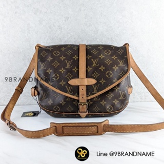 กระเป๋ามือ2ของแท้ Used Louis vuitton Saumur30 Monogram Size​ 30