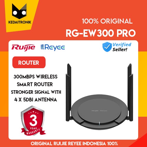 ใหม่ Ruijie RG-EW300 PRO 300Mbps เราเตอร์ไร้สายอัจฉริยะ
