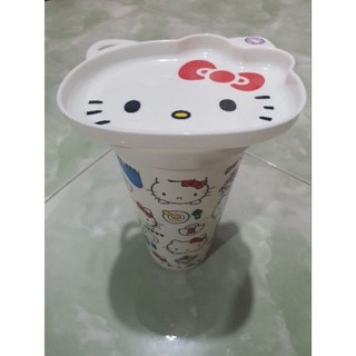 แก้วน้ำ 2 in 1 Hello Kitty ขนาด 22 ออนด์(ไม่มีกล่อง)