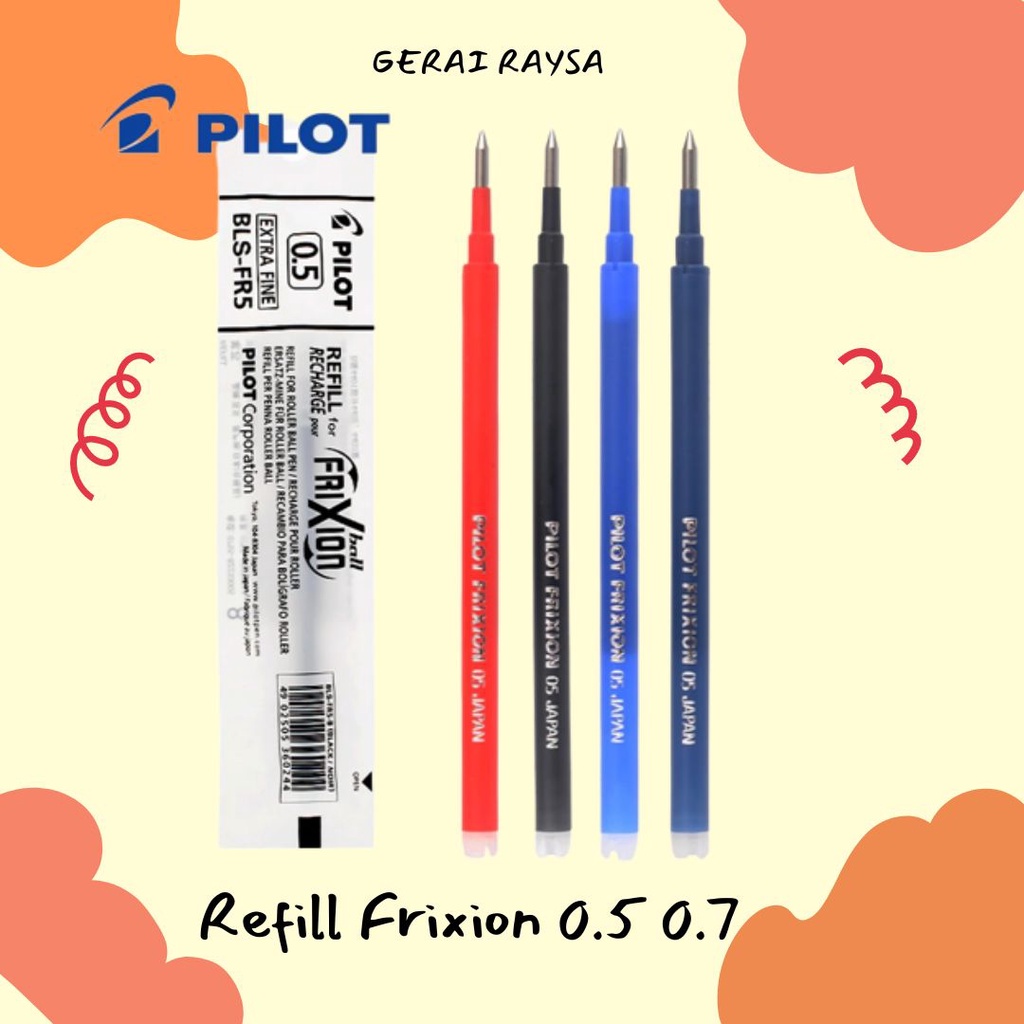 Pilot Frixion Clicker Refill 0.5 & 0.7 - ของแท้ 100%
