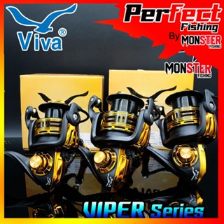 รอกตกปลา รอกสปินนิ่ง VIVA รุ่น Viper Series (BLACK GOLD)