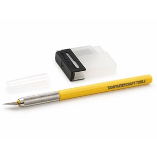 69941 moderlers knife yellow+ใบมีดอะไหล่ 25 ชิ้น