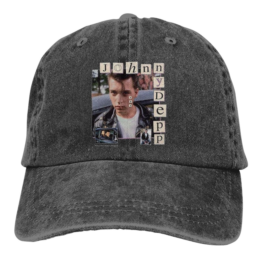 รูปแบบตลกพิมพ์ Johnny Depp Homage Vintage Wild Cowboy Cap