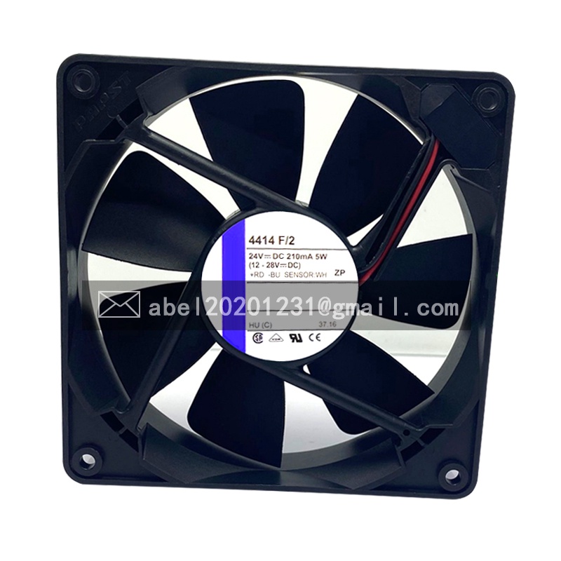 YTH ยี่ห้อใหม่ 4414F/2 4414 F/2 24VDC 5W COOLING FAN 12025 120*120*25MM