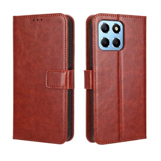 เคสสำ Honor X6 X 6 HonorX6 Case PU Leather Flip Case เคสโทรศัพท์มือถือ พลิกซองโทรศัพท์