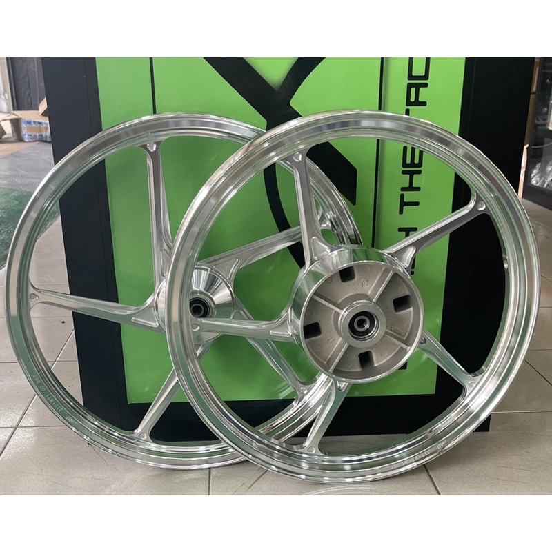 AJI RACING RS150 FG511 FG 511 CNC CHROME RIM 160/185-17