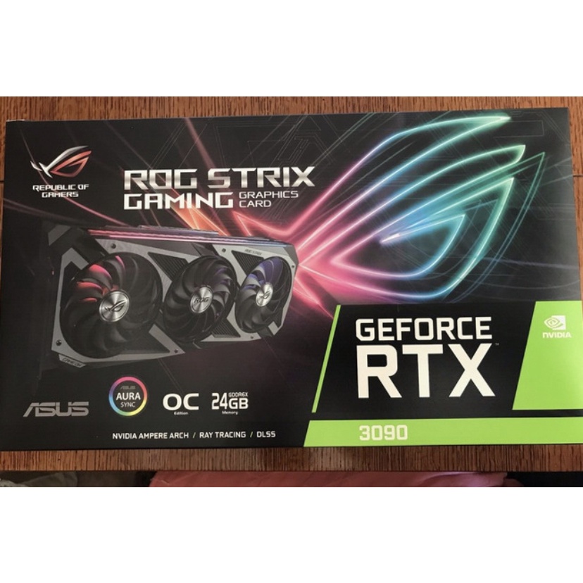 NEW ASUS ROG Strix NVIDIA GeForce RTX 3090 24GB OC Edition GDDR6X Graphics Card