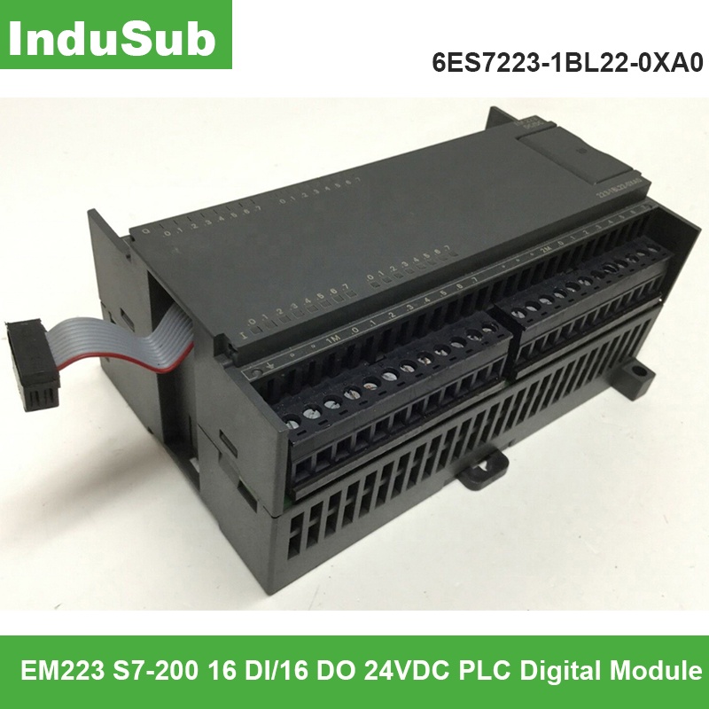 6ES7 223-1BL22-0XA0 ใช้งานร่วมกับ EM223 S7-200 16 DI/16 DO 24VDC PLC โมดูลดิจิตอล 6ES72231BL220XA0