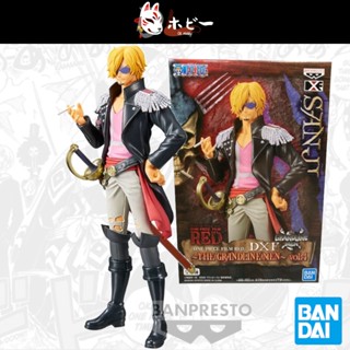 ฟิล์ม One Piece Sanji สีแดง ฟิกเกอร์ Banpresto Bandai Spirit one piece 4 ชิ้น dxf