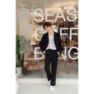 KN Pants กางเกงสแล็ค ทรงกระบอก ชุดเข้าเซ็ทสูท (รหัส : KN210)