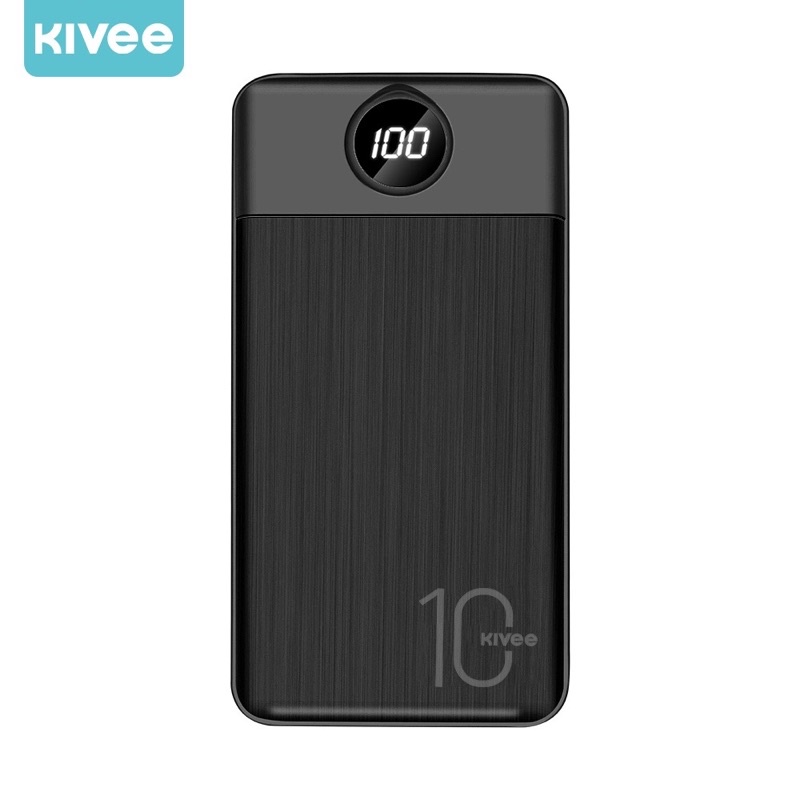 KIVEE แบตสำรอง 20000 /10000mah พาวเวอร์แบงค์ Power Bank 2.1A PowerBank เพาเวอร์แบงค์ for Samsung And