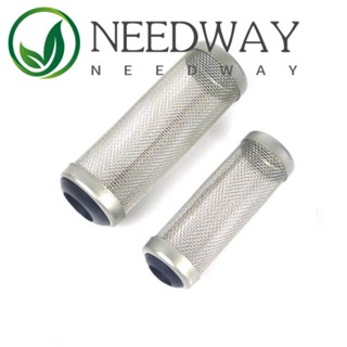 Needway ตาข่ายกรองน้ํา สเตนเลส ทรงกระบอก 12 16 มม. สําหรับตู้ปลา