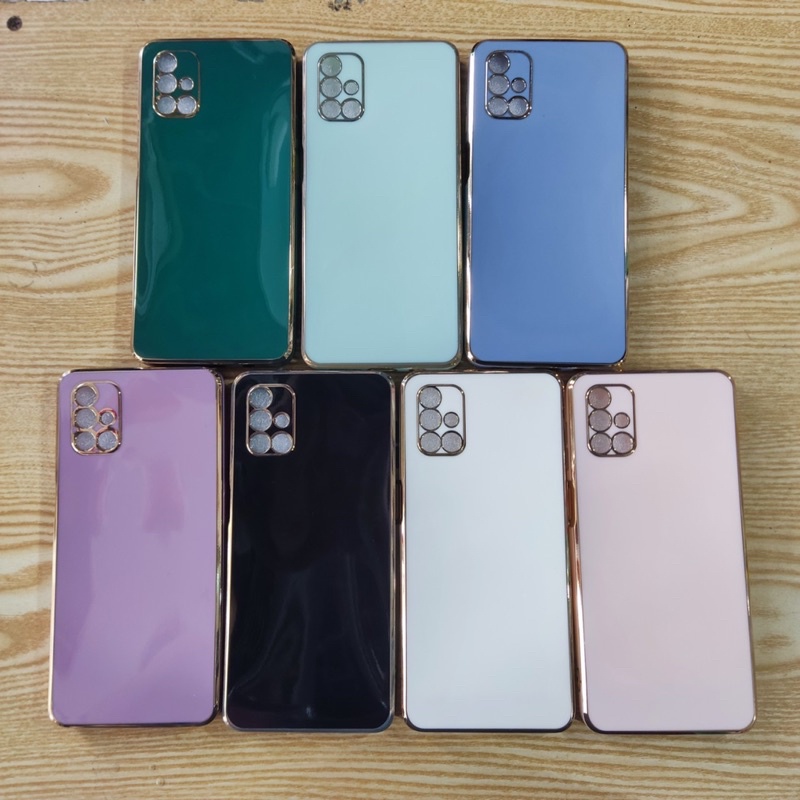 เคส Samsung M51 ยืดหยุ่นมันวาวแฟชั่น