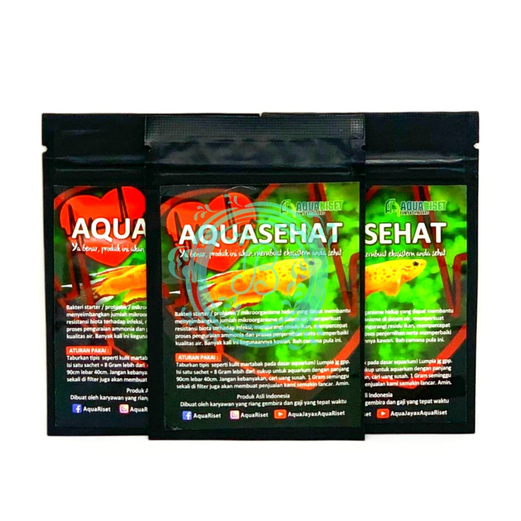 Aqua Sehat Aquasehat Aquariset Aquascape Starter Bacteria