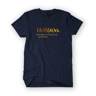 เสื้อยืดโอเวอร์ไซส์เสื้อยืด ผ้าฝ้าย พิมพ์ลาย Hello (HELLNO) ยุค 30s Distro สําหรับผู้ชาย และผู้หญิงS-3XL