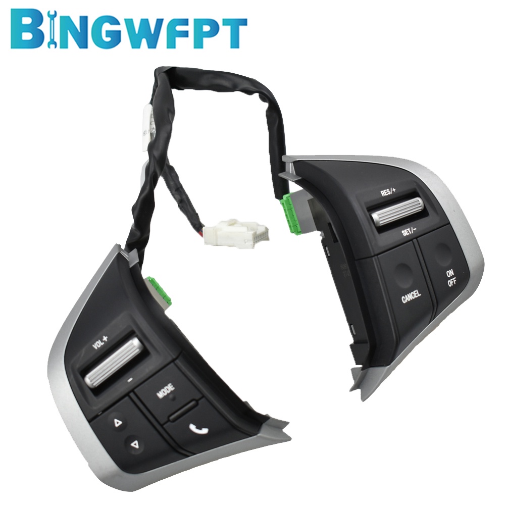 ปุ่มสวิตช์ควบคุมระดับเสียง ติดพวงมาลัยรถยนต์ สําหรับ Isuzu D-Max 2015-2019 MU-X DMAX - รูปที่ 2