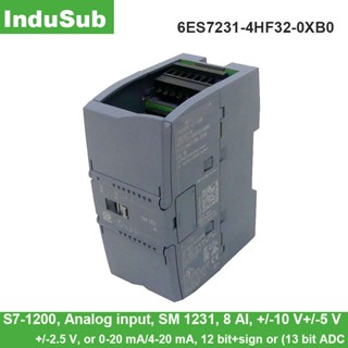 ใหม่ ของแท้ โมดูลควบคุมอนาล็อก อินพุต 6ES7231-4HF32-0XB0 plc S7-1200 SM 1231 plc 6ES723