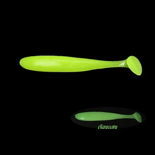 [ ฟรี..ตะขอ ] ปลายาง 12cm 10g ทรงสลิม ตัวใหญ่ เหยื่อปลอม เหยื่อตกปลา Artificial Soft Bait Wobbler Hidden Hook