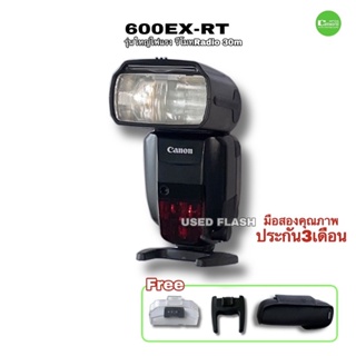 Canon 600EX-RT Speedlite Flash Used แฟลชกล้อง รุ่นใหญ่ไฟแรง สเปคสูง รีโมทไร้สาย radio trigger มือสองสภาพสวย ประกัน3เดือน