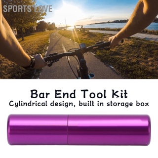 Sports Love Bar End Tool Components Integrated Bicycle Tubeless Tire Fast Repair Kit for MTB Road Bike