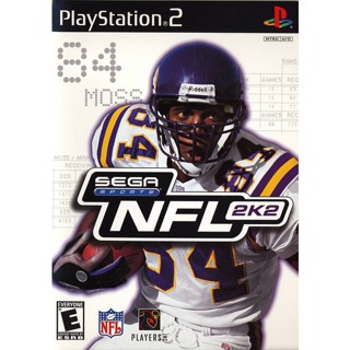 NFL 2K2 (USA) PS2 แผ่นเกมps2 แผ่นไรท์ เกมเพทู