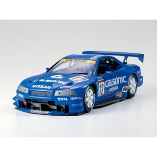 [ชุดโมเดลสเกลประกอบเอง] TAMIYA 24219 1/24 Calsonic Skyline GT-R (R34) โมเดลทามิย่าแท้ model