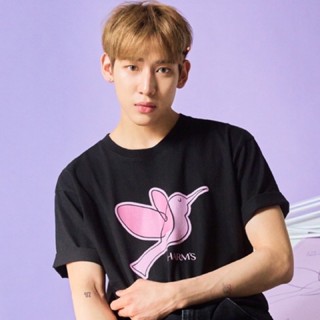 [ พร้อมส่ง ] CHARMS x BAMBAM AGASAE BIG BIRD T-SHIRT BLACK