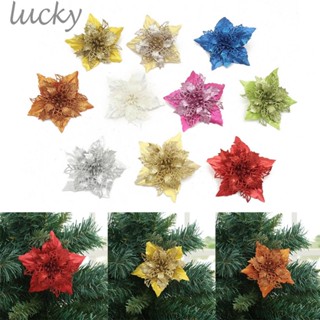 Artificial Flower Christmas Tree Accessories Holiday Decorations Floral Décor