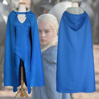 เสื้อคลุมคอสเพลย์ Thrones Of Game Daenerys Targaryen Mother Of Dragons