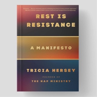 เสื้อกีฬาแขนสั้น ลายทีม Book Rest Is Resistance A Manifesto by Tricia Hersey