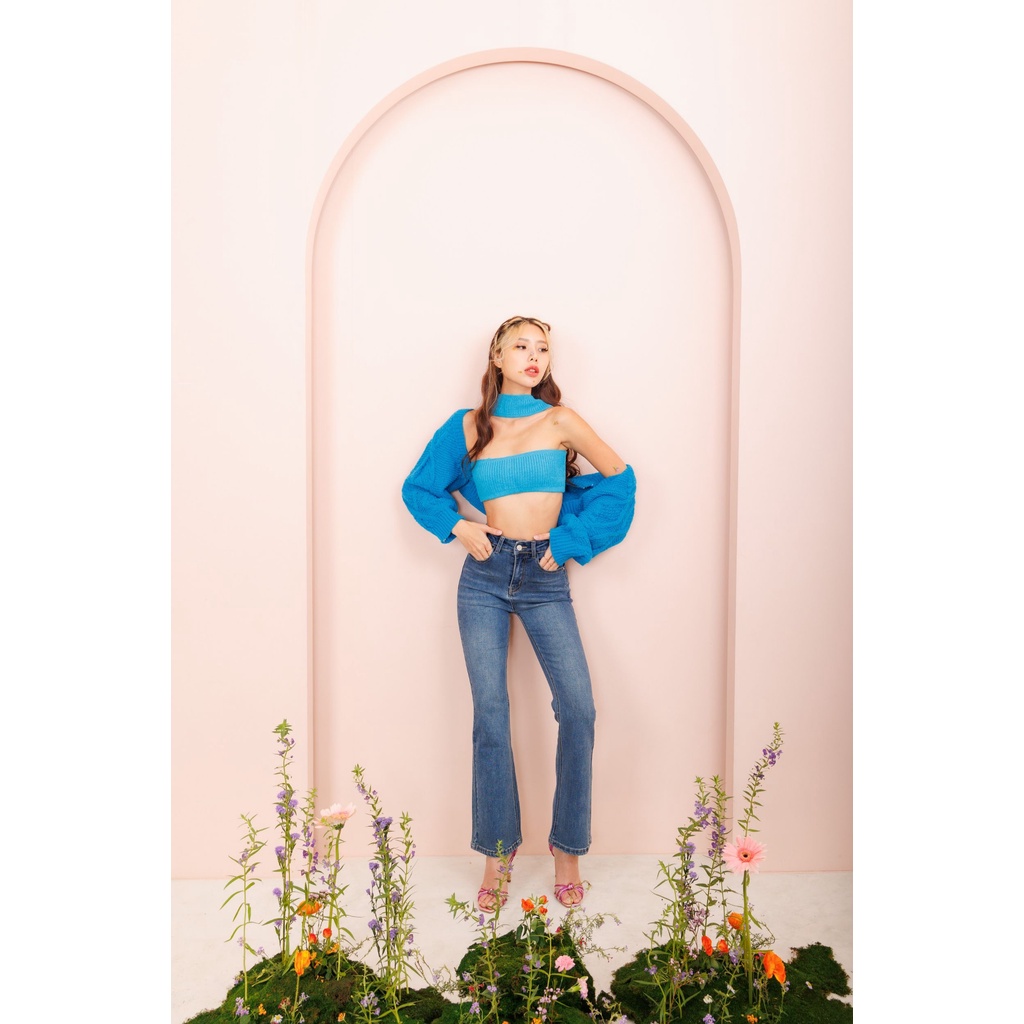 Niyom Jeans Collection Bussaba : รุ่น BJ004 ดาหลา collection Bussaba กางเกงยีนส์ผู้หญิง