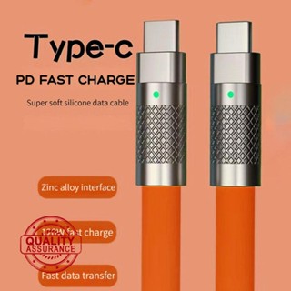 120w 6a Super Fast Charge PD Type C Liquid Silicone C 2M C Quick Cable Usb 1M To Cable Charger D6R5