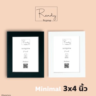 กรอบรูป 3x4นิ้ว กรอบรูปโพลารอยด์ กรอบรูปมินิมอล กรอบรูปสีขาว สีดำ Photo Frame Size 3x4 Inch Polaroid Picture Frame