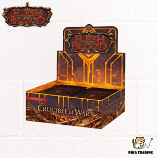 [Flesh and Blood] FAB - Crucible of War Unlimited Booster Box (เฟลสแอนด์บลัด)