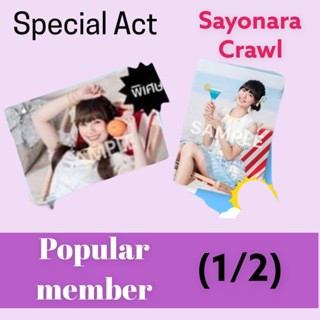 Special Act beach shirt แนวตั้ง แนวนอน sayonara crawl (เฉพาะรูป ไม่ได้เสื้อ)