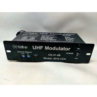 Adaptor Family  AV TO RF ยุค 90 มีระบบ UHF VHF และจูนได้ ไฟไทย 220V